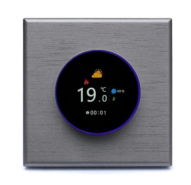 Термостат умный Smart Knob Thermostat BHT-7000 для котлов и теплого пола с сенсорной панелью Термостат умный Smart Knob Thermostat BHT-7000 для котлов и теплого пола с сенсорной панелью