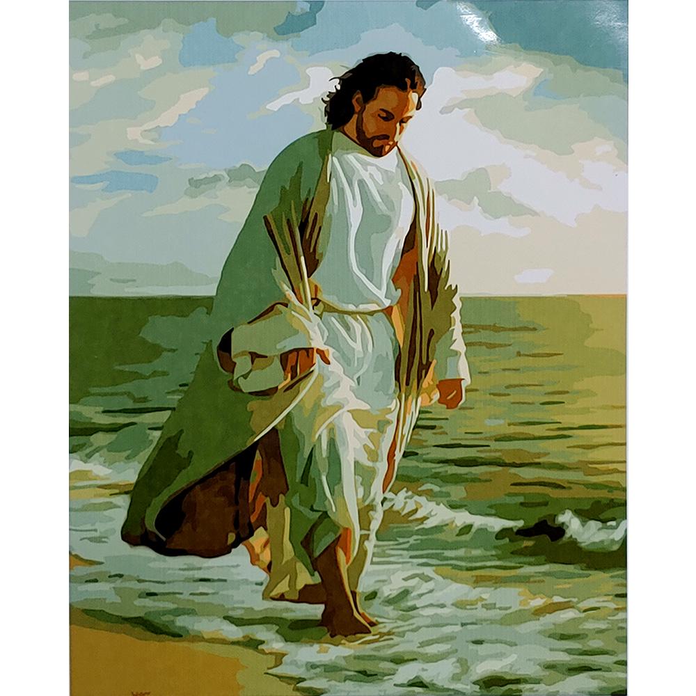 Картина за номерами Strateg Преміум Love з лаком 40х50 см (SY6783)