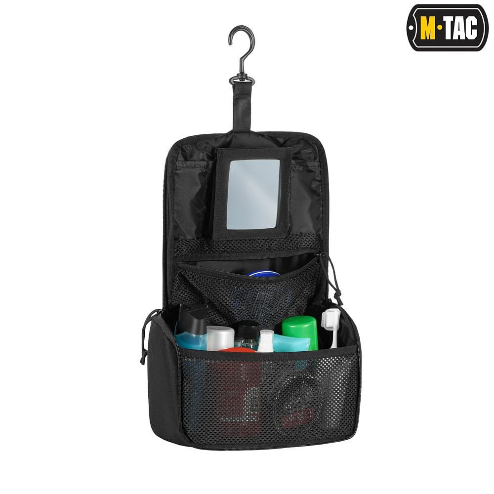 Сумка для туалетного приладдя армійська M-Tac Black (9150) - фото 11 Сумка для туалетного приладдя армійська M-Tac Black (9150) - фото 11