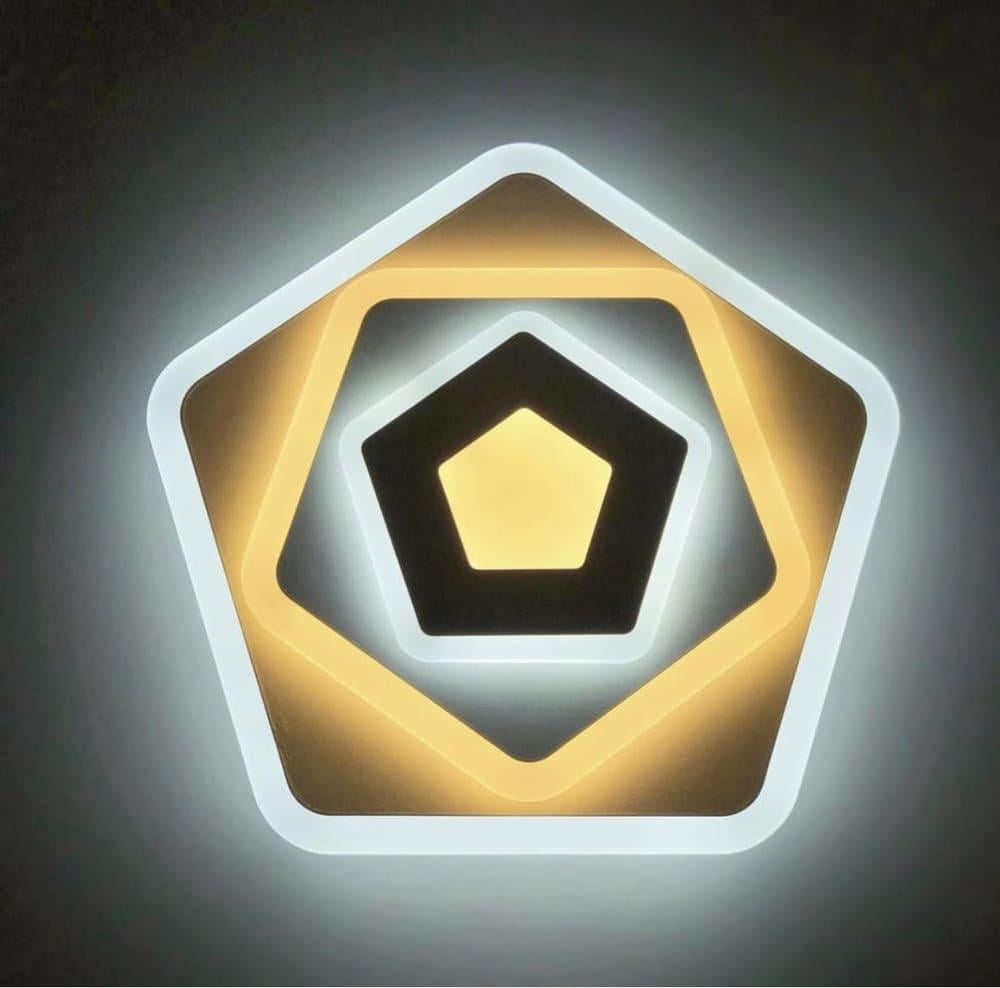 Светильник минималистичный LED для небольших комнат Ø 30 см (2261-300 WT C) - фото 4 Светильник минималистичный LED для небольших комнат Ø 30 см (2261-300 WT C) - фото 4