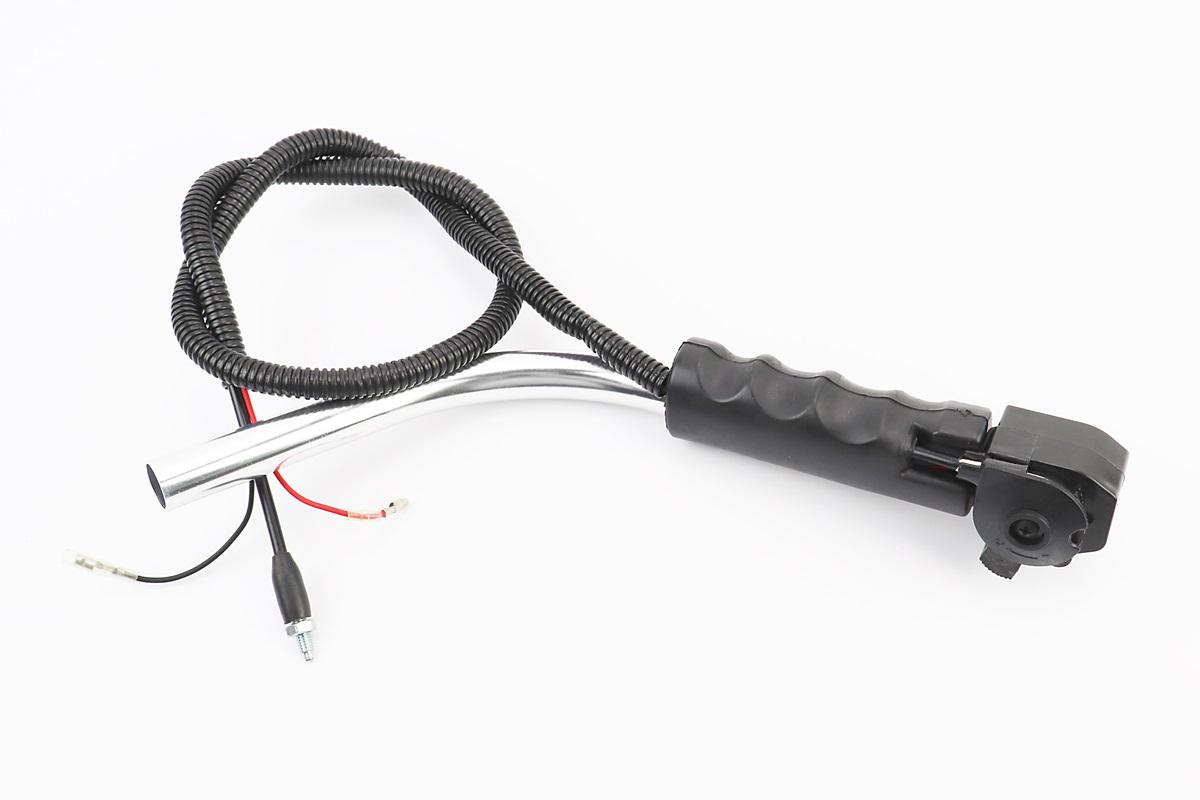 Ручка газу/трос тип 4/ручка ліва до мотокос (213188) - фото 2