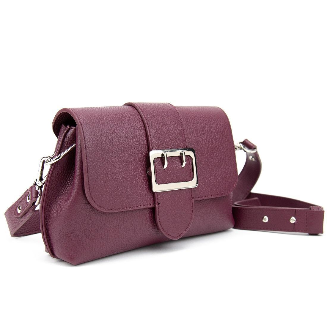 Женская сумка кожаная Firenze Italy F-IT-98105BO Бордовый (2656560078)