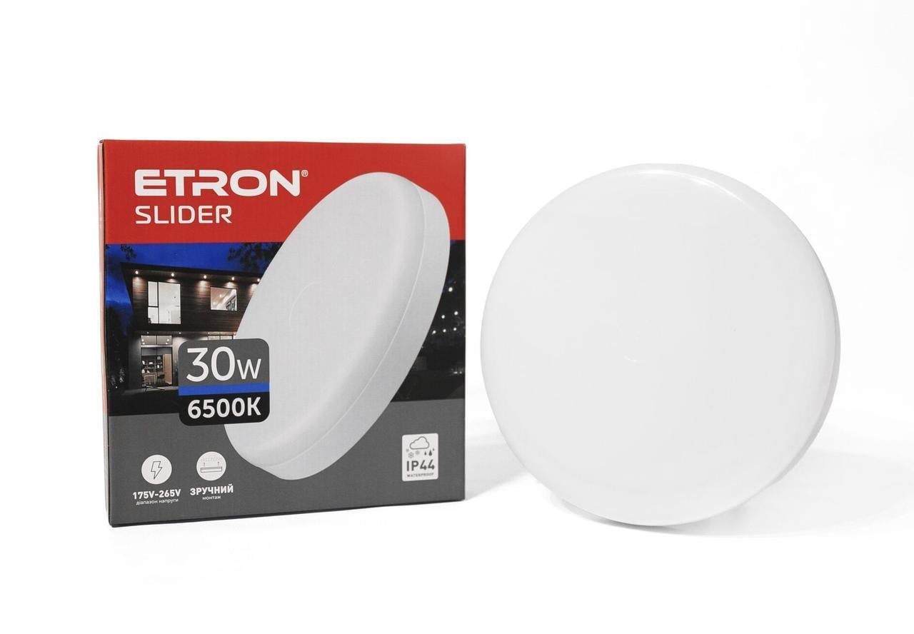 Світильник накладний ETRON Slider 1-EIP-935 30W 95-265V 6500К IP44