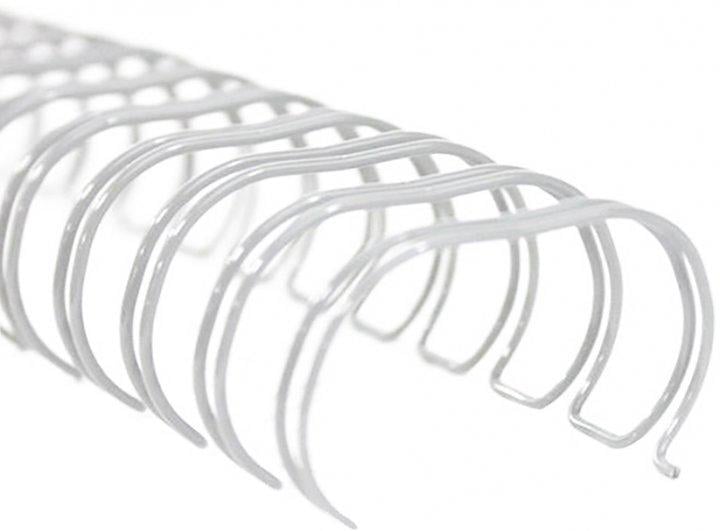 Пружини для брошурування DA А4 11 мм 100 шт. Білий (1220202110141)