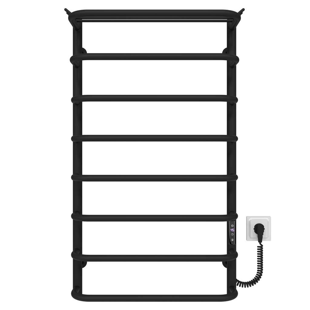 Полотенцесушитель электрический HeatPro Selena P8 правостороннее подключение 900x500 мм Черный (CH-SE9005008EBR)