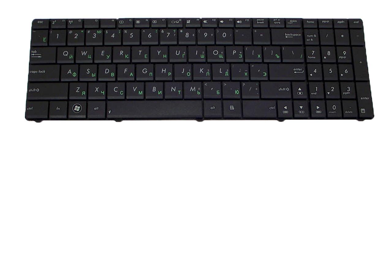 Клавиатура для ноутбука Asus K73 K73Br матовая (04GN5I1KRU00-7)