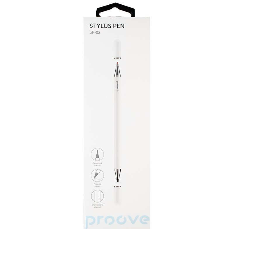 Стілус Proove Stylus Pen SP-02 White (13329630) - фото 3