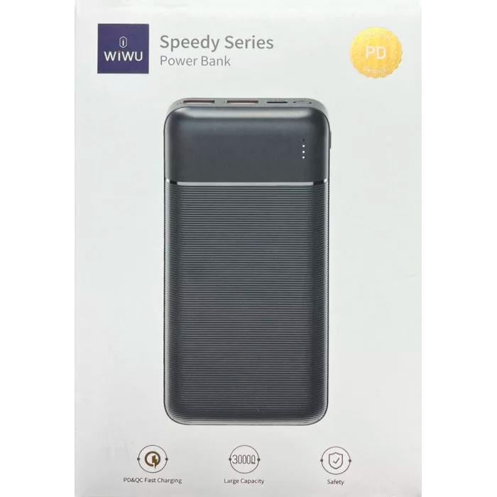 Внешний аккумулятор WiWU PW-B04 Speedy Series 30000 mAh 22,5w Black - фото 4