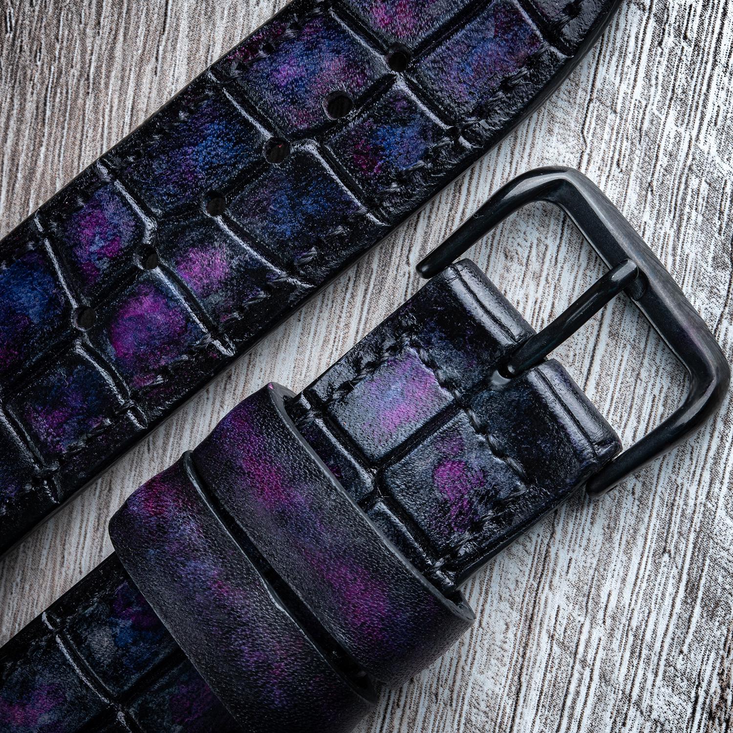 Ремешок из кожи крокодила Gradient Two для часов Apple Watch - фото 3 Ремешок из кожи крокодила Gradient Two для часов Apple Watch - фото 3