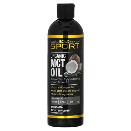 Олія МСТ California Gold Nutrition Organic MCT Oil 355 мл (CGN-01786)