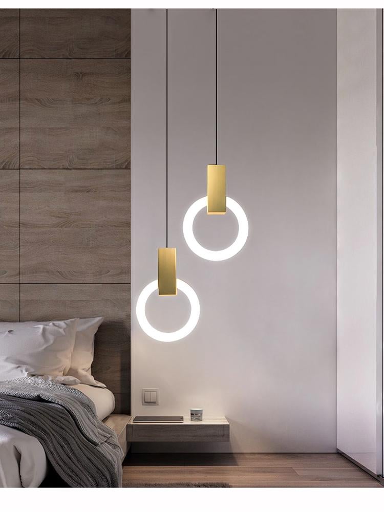 Світильник-кільце підвісний D 20 см 1 шт. (0017)