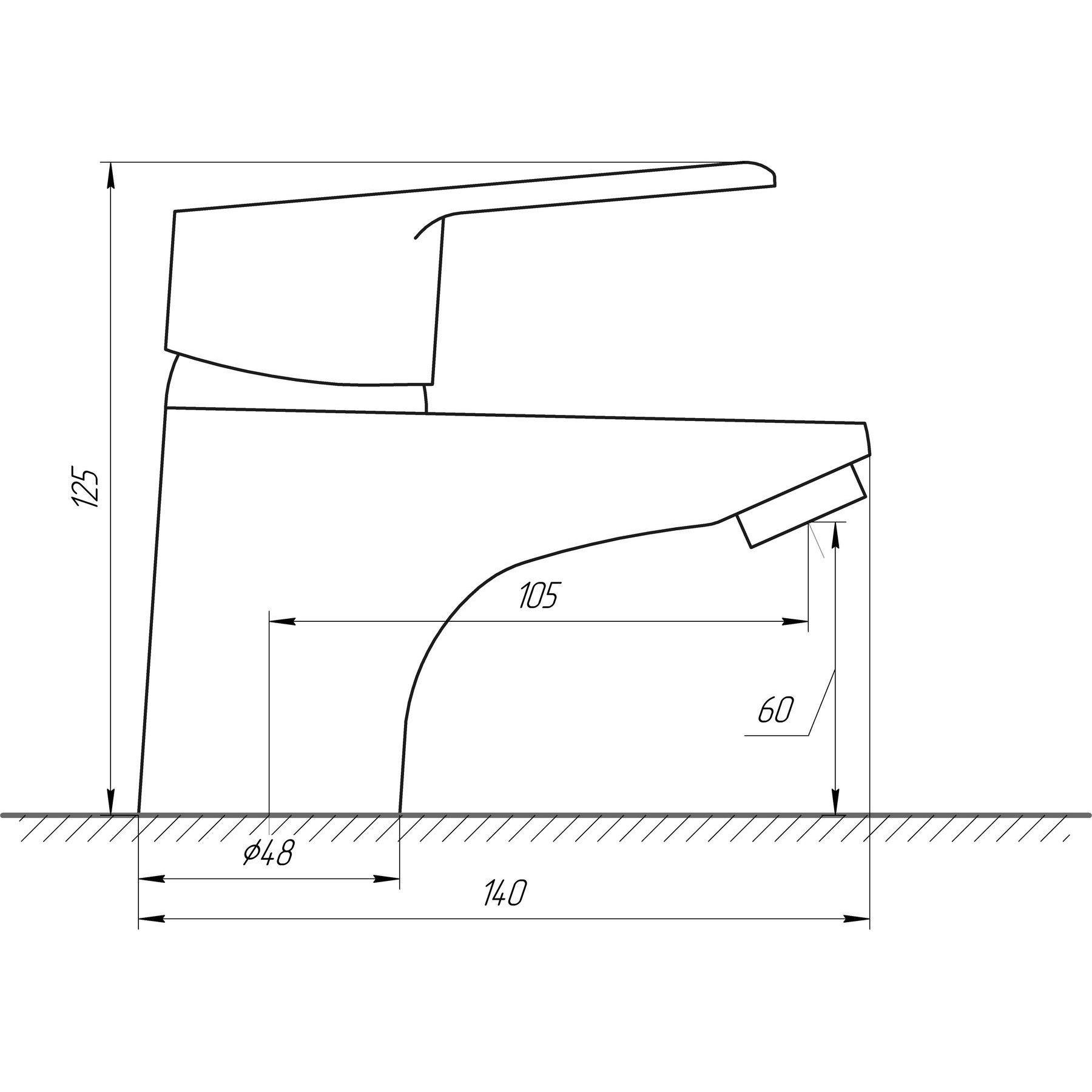 Смеситель для умывальника DOMINO BLITZ DBC-101 - фото 5