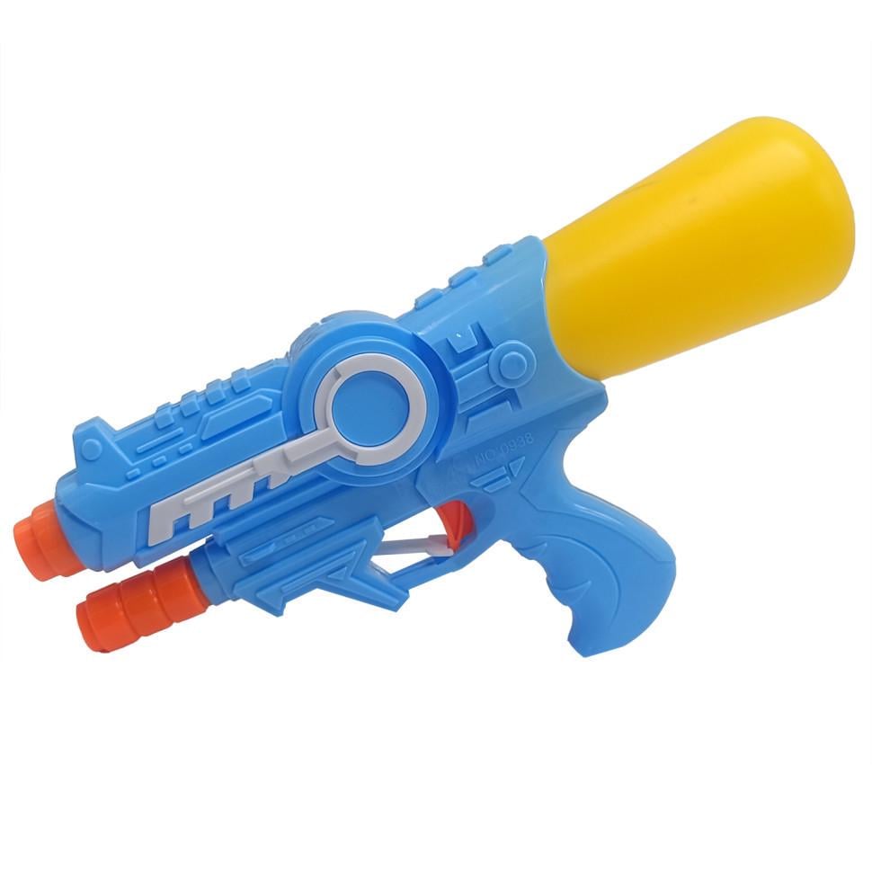 Дитячий водяний автомат Bambi M 5836 помпа 28 см Синьо-жовтий (RLT41436s53575)