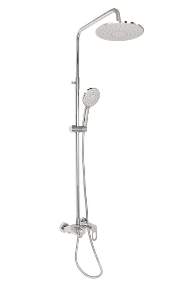 Душова система універсальна Lidz Latwa 1030 k35 Chrome (LDLAT1030CRM45417)