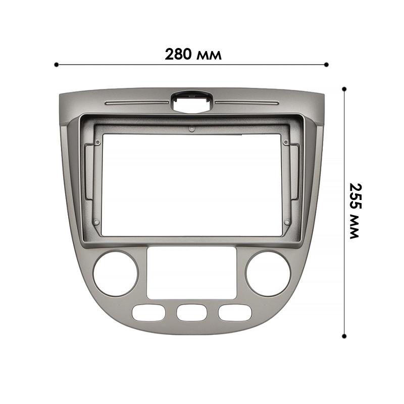 Перехідна рамка Lesko 9" Buick Excelle HRV 2004-2008 Chevrolet Lacetti 2004-2013 Nubira 2004-2008 - фото 3