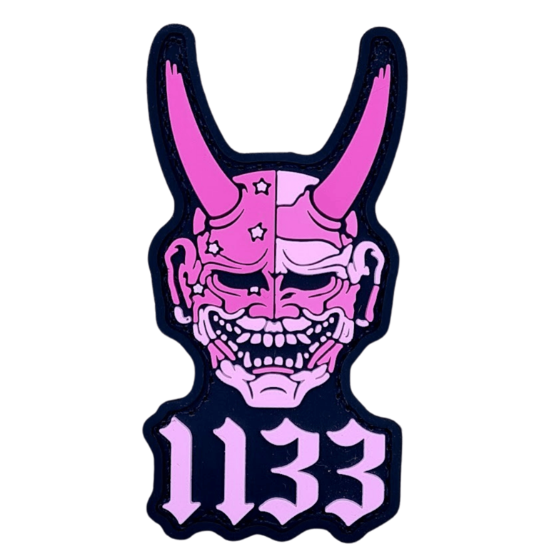 Патч DEVIL 1133 Розовый (PATCH-0106)