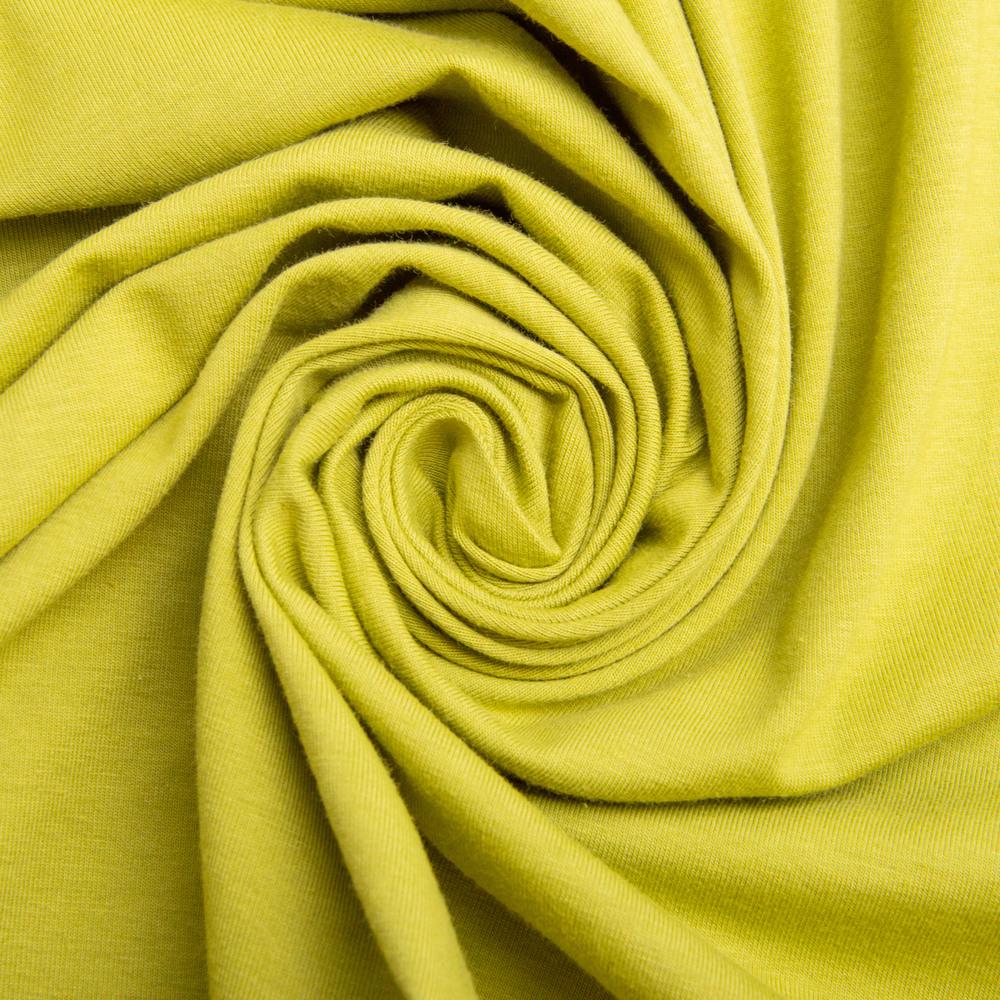 Ткань кулир с эластаном Киви (25092)