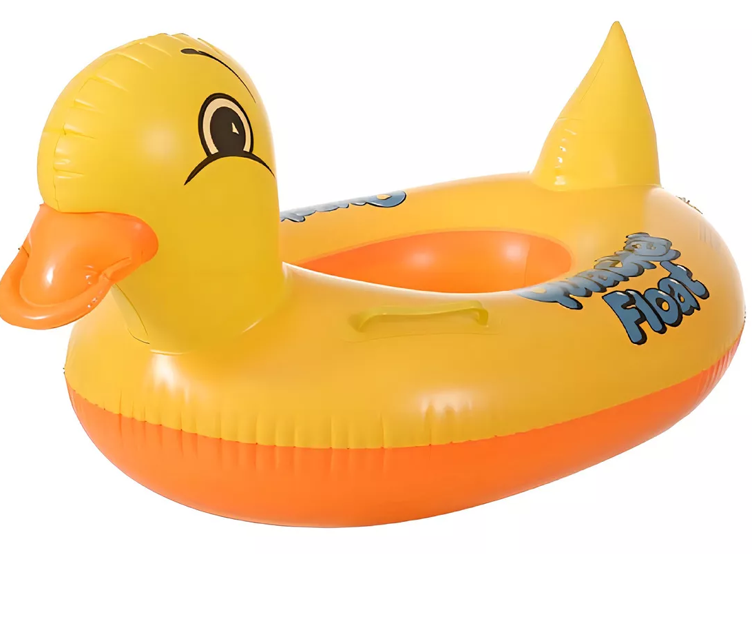 Надувной круг для младенцев Уточка с ножками (28443941)