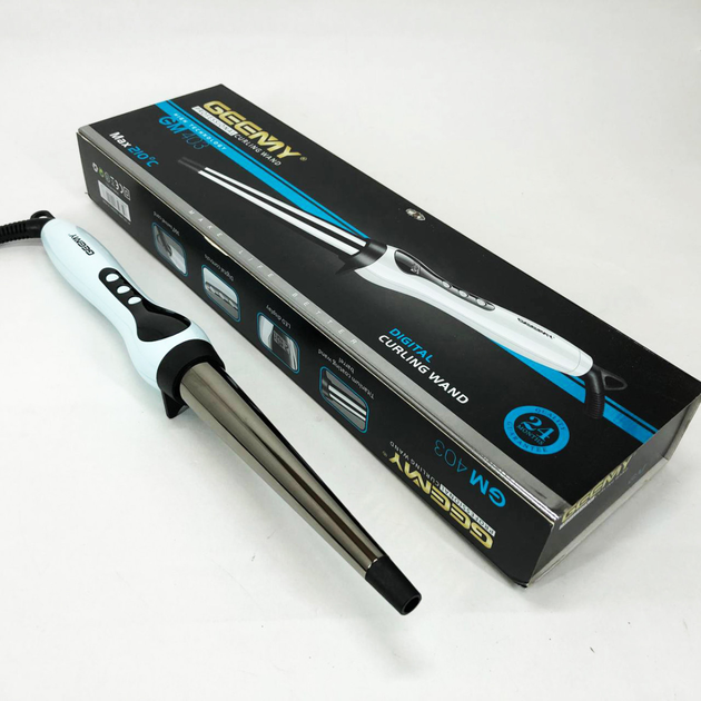 Плойка для волос Gemei 5-волн с керамическим покрытием (GM-2933) - фото 3 Плойка для волос Gemei 5-волн с керамическим покрытием (GM-2933) - фото 3