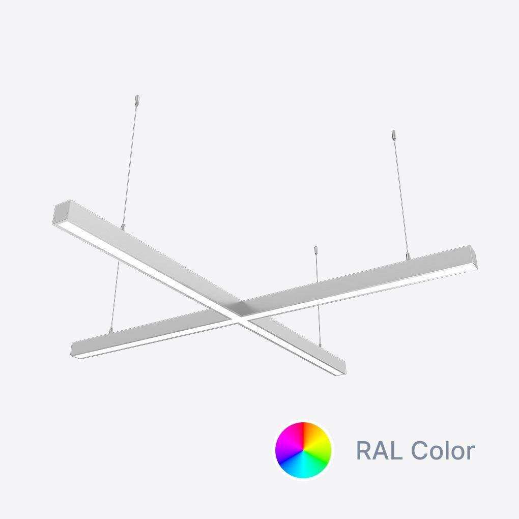 Светильник светодиодный X-LED 80 Вт x-образный 855x855x43 мм (LSNKr-80c) - фото 2 Светильник светодиодный X-LED 80 Вт x-образный 855x855x43 мм (LSNKr-80c) - фото 2