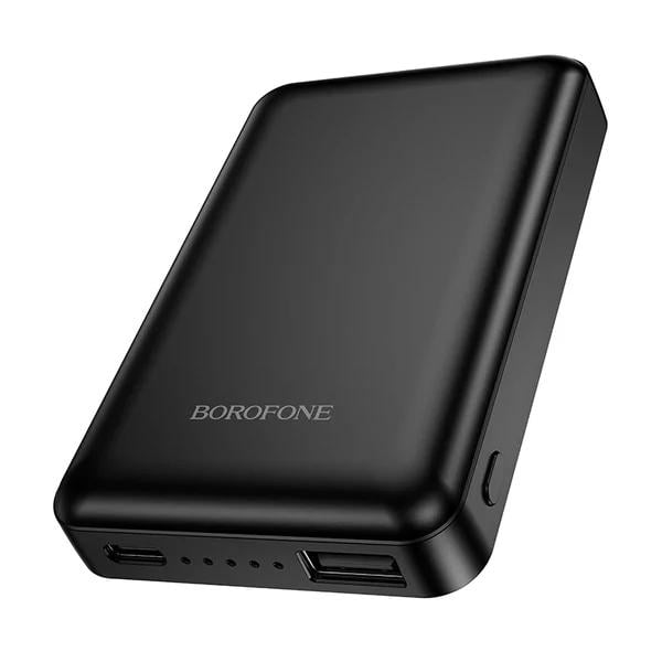 Повербанк Borofone BJ82 Dawn magnetic 5000 mAh 10W Li-pol Black (6941991124792) Повербанк Borofone BJ82 Dawn magnetic 5000 mAh 10W Li-pol Black (6941991124792)