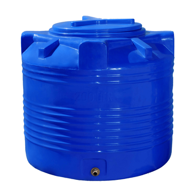 Емкость ВО 200 RVД 200 л 70х66 см Синий (1595)