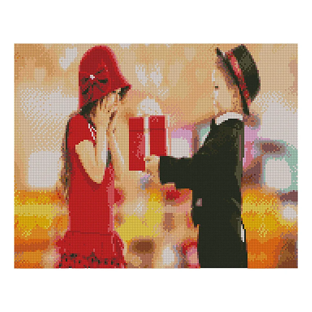 Алмазная мозаика Strateg Сюрприз 40х50 (FA11678)