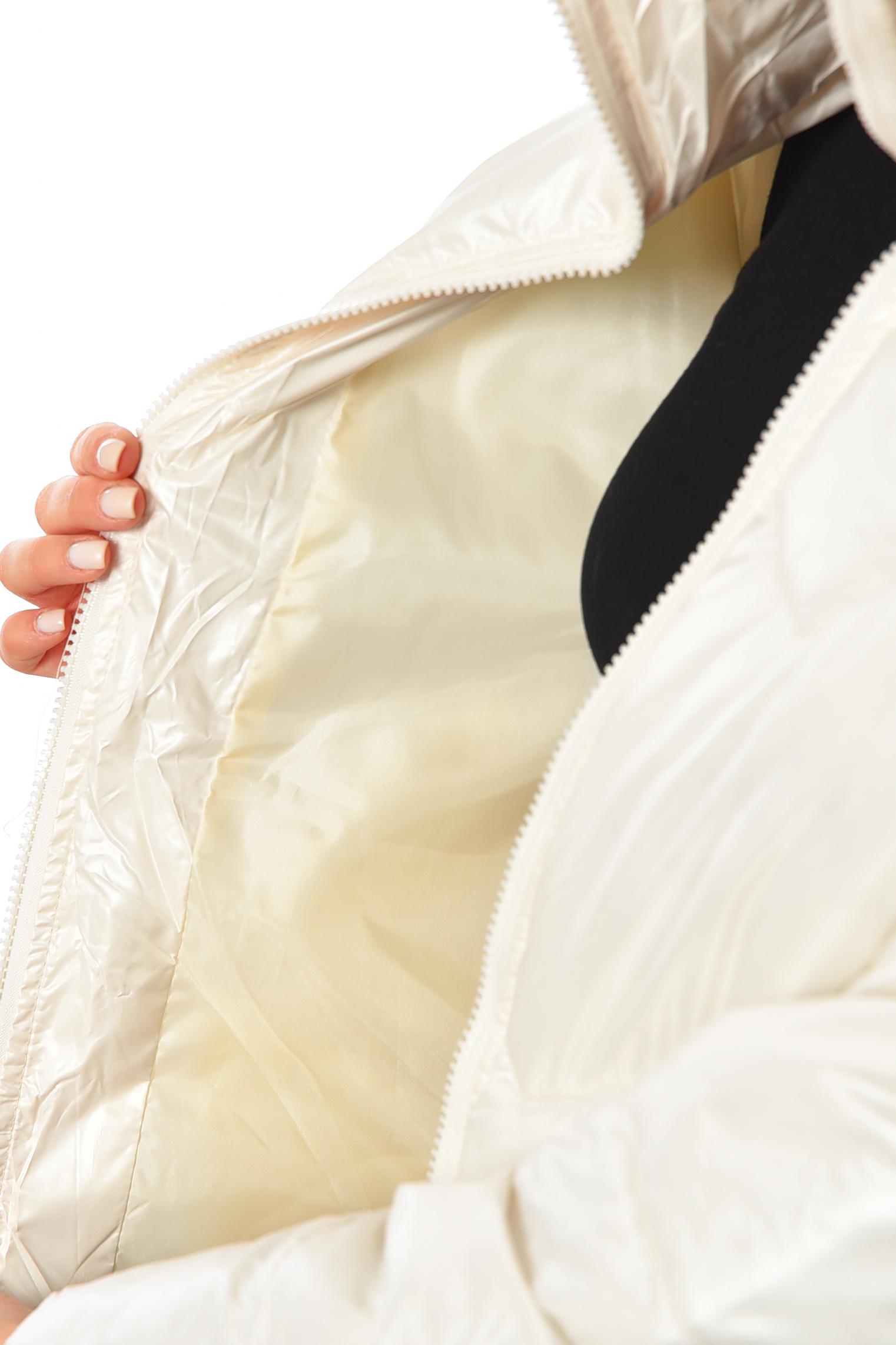 Куртка жіноча демісезонна XL Білий (193734) - фото 4