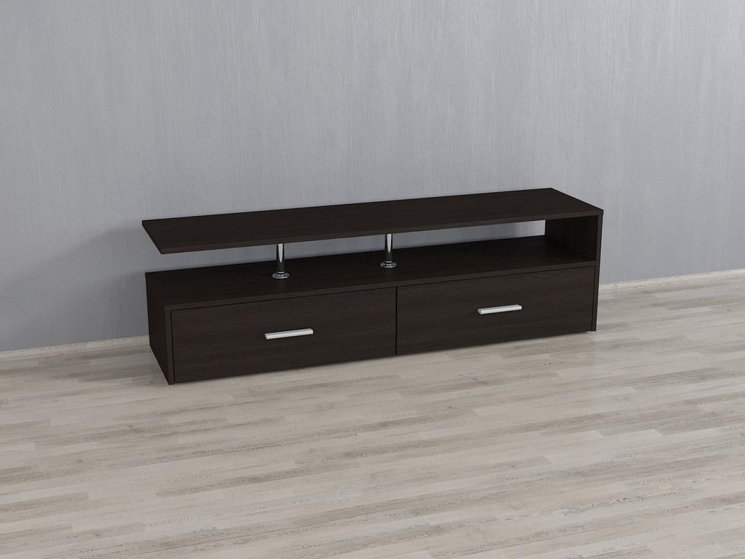 Тумба под телевизор Adela 1400x350x416 мм Венге Магия