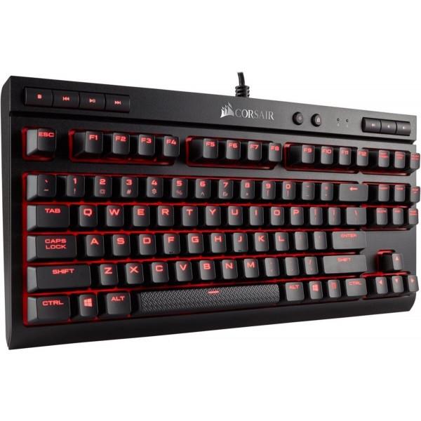 Клавиатура Corsair K63 RGB Cherry MX CH-9115020-RU USB Red (s-232653) - фото 2