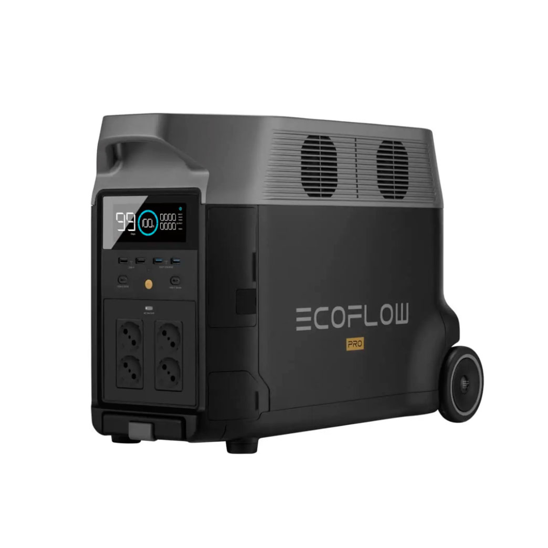 Зарядна станція EcoFlow DELTA Pro з євророзетками (фло)