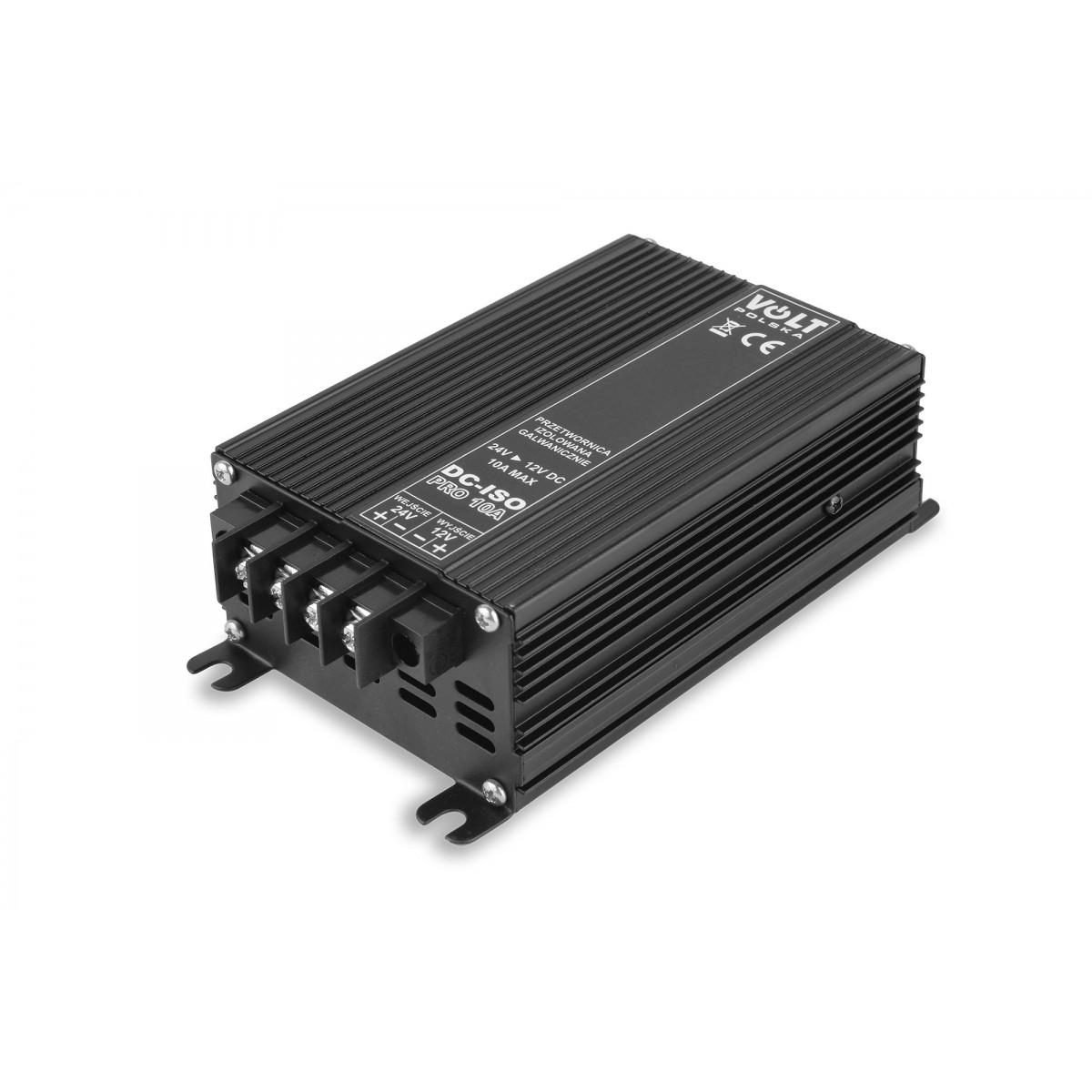 Перетворювач DC-DC Volt Polska DC Iso Pro 10A 24VDC/12VDC (4ZDCISO100)