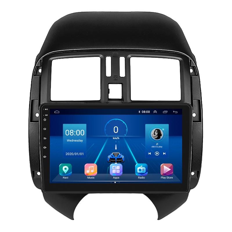 Штатная магнитола 9" Lesko для Nissan Latio I (N17) Рестайлинг 2014-2016 2/32Gb/ 4G/ Wi-Fi Premium Ниссан