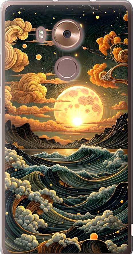 Чехол на Huawei Mate 8 Арт волны (6332u-269-42517) Чехол на Huawei Mate 8 Арт волны (6332u-269-42517)