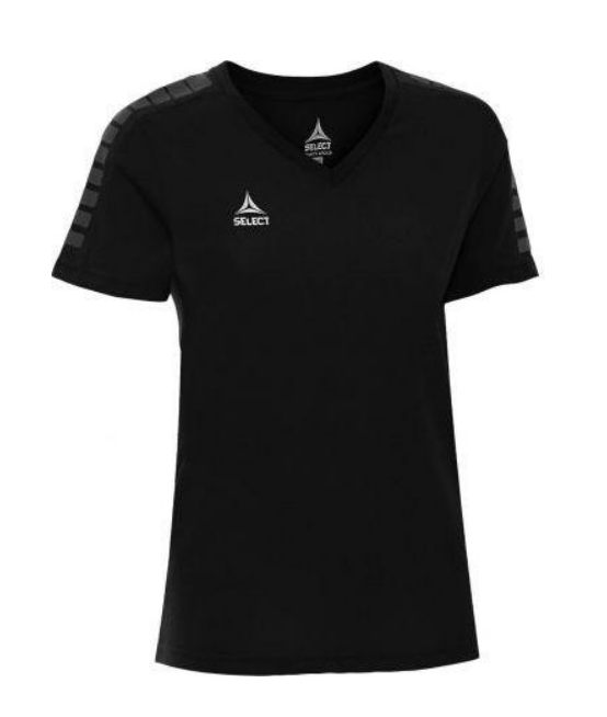 Футболка женская Select Torino t-shirt S Черный (625010-010)