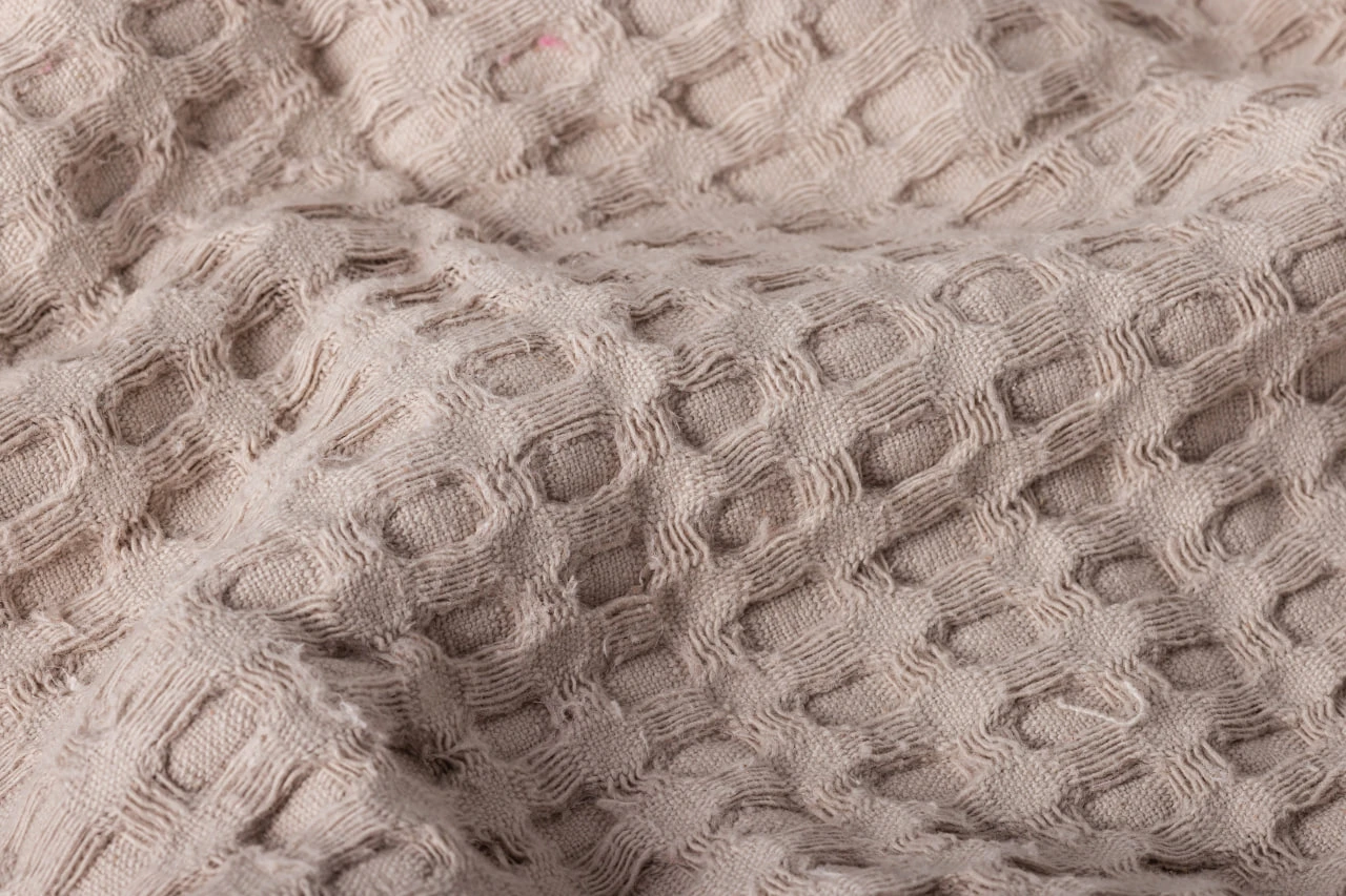 Плед вафельный HYGG семейный 230х250 см Светло-бежевый (311191) - фото 5 Плед вафельный HYGG семейный 230х250 см Светло-бежевый (311191) - фото 5