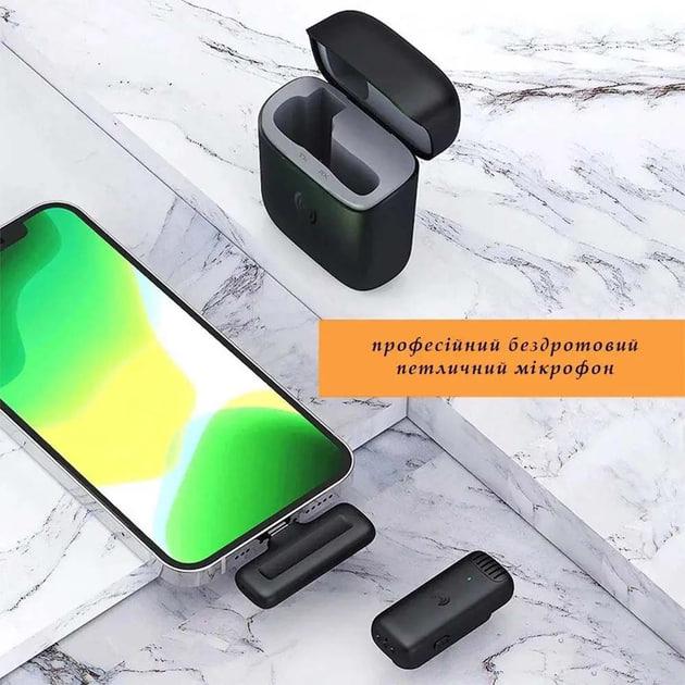 Микрофон петличный беспроводной J11 с кейсом для зарядки (mkrpt) - фото 6 Микрофон петличный беспроводной J11 с кейсом для зарядки (mkrpt) - фото 6