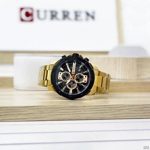 Наручний годинник Curren 8336 Gold/Black - фото 4 Наручний годинник Curren 8336 Gold/Black - фото 4