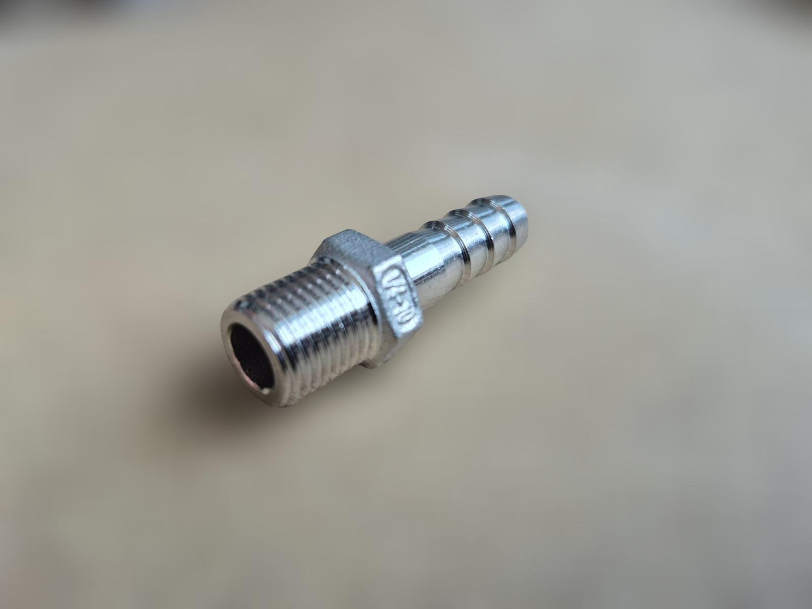 Штуцер шланговий різьбовий DN8 AISI304 BSPP Class-150 ялинка/шестигранник н/ж сталь 10 мм 1/4" (29203298) - фото 13 Штуцер шланговий різьбовий DN8 AISI304 BSPP Class-150 ялинка/шестигранник н/ж сталь 10 мм 1/4" (29203298) - фото 13