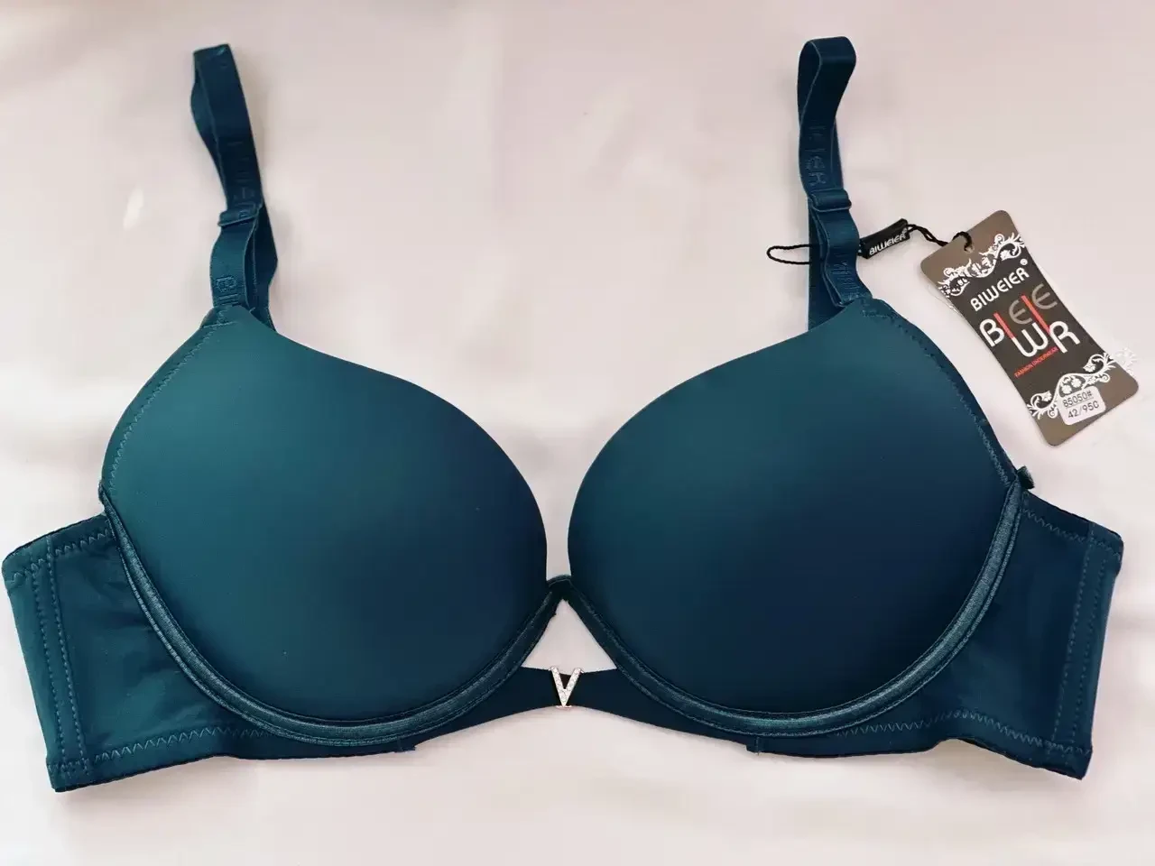 Бюстгальтер Biweier на косточках без Push-Up 80B Изумрудный (BW85050GRE80B)