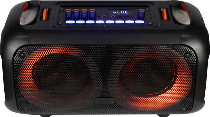 Колонка портативная XPRO TMS-6616 50 Вт USB/SD/FM радио/Bluetooth/радиомикрофон/ДУ Черный (TMS-6616)