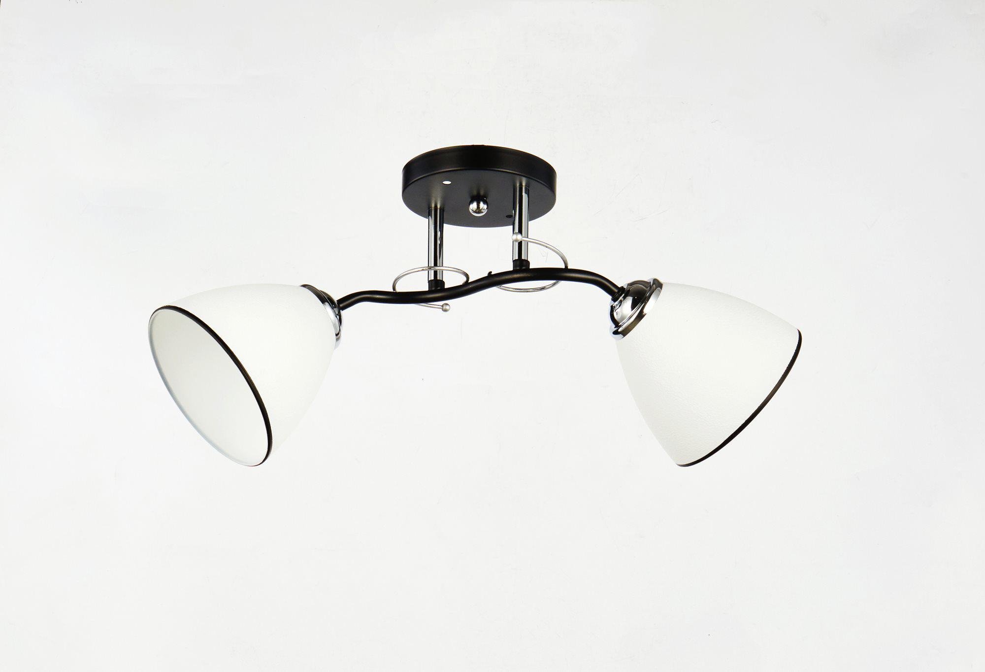 Декоративная люстра INTEREES V 6224-2 BK+CR