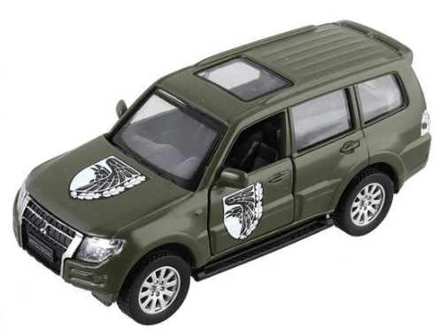 Іграшковий автомобіль модельний Шеврони Героїв Mitsubishi Pajero 4wd turbo 93 ОМБР (MTT-180939)