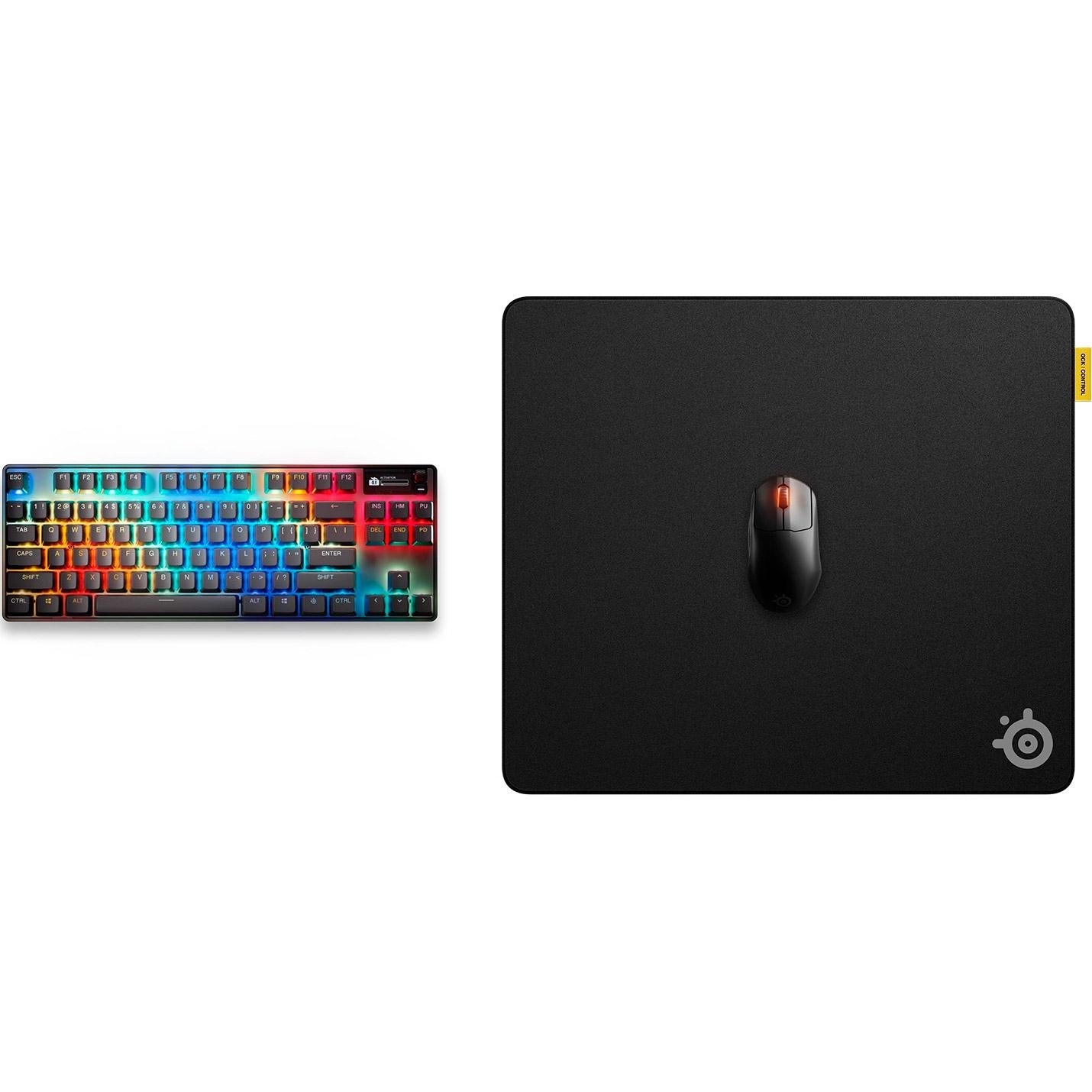 Коврик для мышки SteelSeries QcK Performance Control L 490x420x3,5 мм Black (63434) - фото 4 Коврик для мышки SteelSeries QcK Performance Control L 490x420x3,5 мм Black (63434) - фото 4