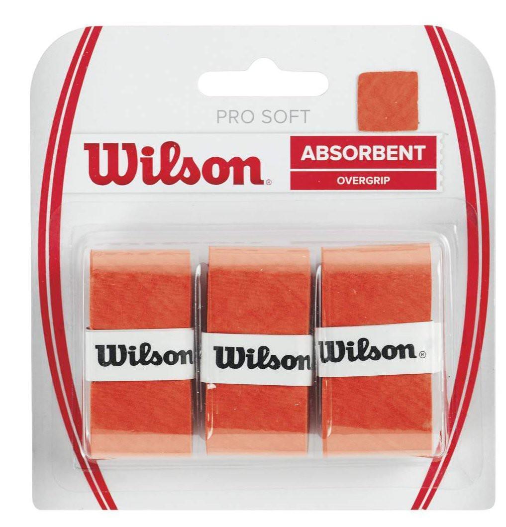 Обмотка Wilson pro soft OG 3pack Orange (WRZ4040 o)