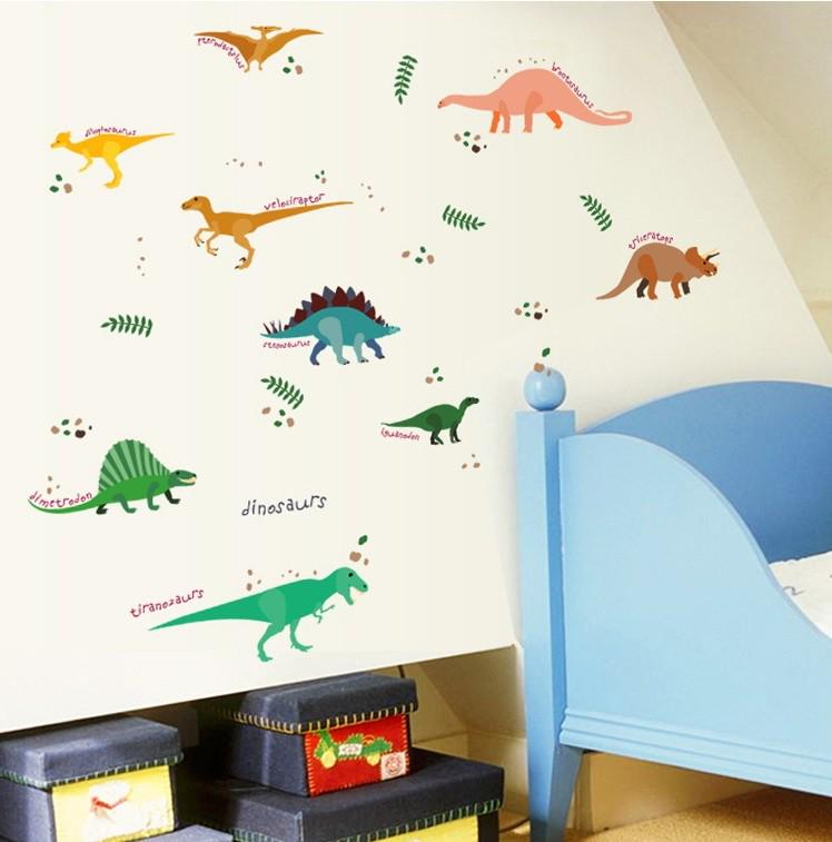 Наклейка дитяча на стіну Green Life Динозаври 50х70 см (SK7071) - фото 3 Наклейка дитяча на стіну Green Life Динозаври 50х70 см (SK7071) - фото 3