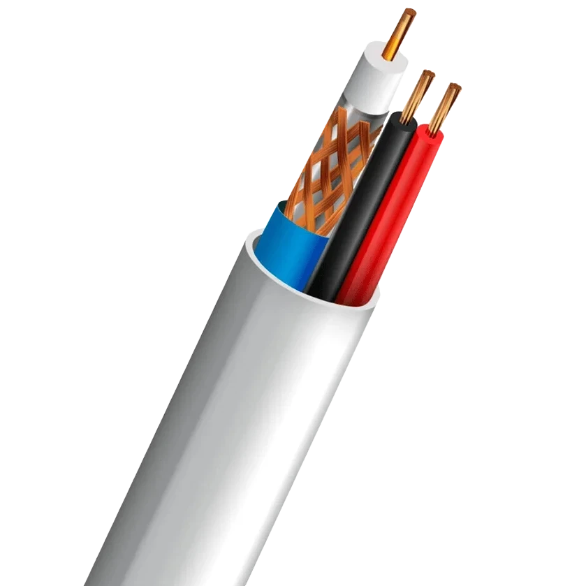 Кабель коаксіальний TRINIX SL-59+2х0,5 CU INDOOR ОS структура 305 м (2863456807)