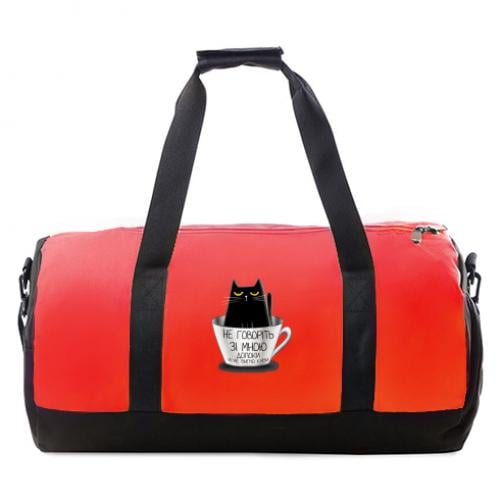 Спортивна сумка Кіт у чашці (17872261-3-204104) - фото 1