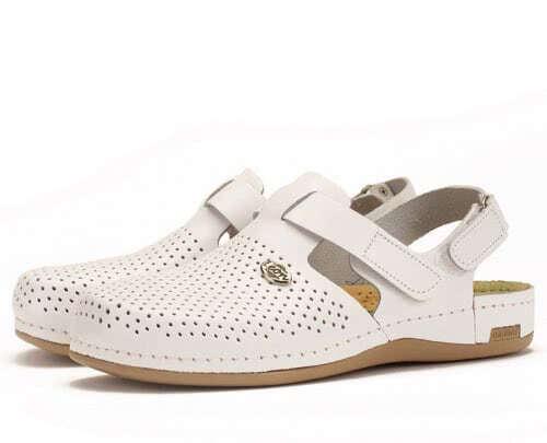 Женские сабо кожаные Leon 951 р. 38 Белый