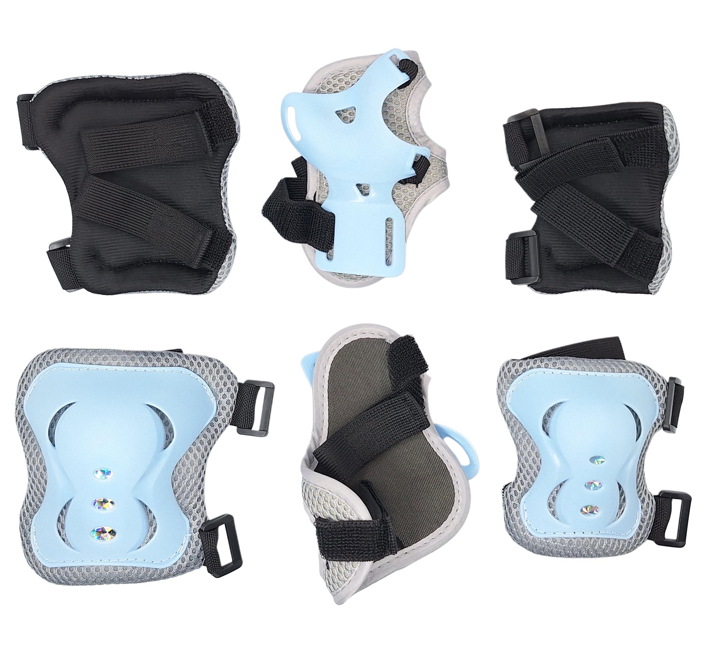 Комплект дитячий шолом та захист Yongkang GB24429-2009 Монстр S Блакитний (G0001962) - фото 9 Комплект дитячий шолом та захист Yongkang GB24429-2009 Монстр S Блакитний (G0001962) - фото 9